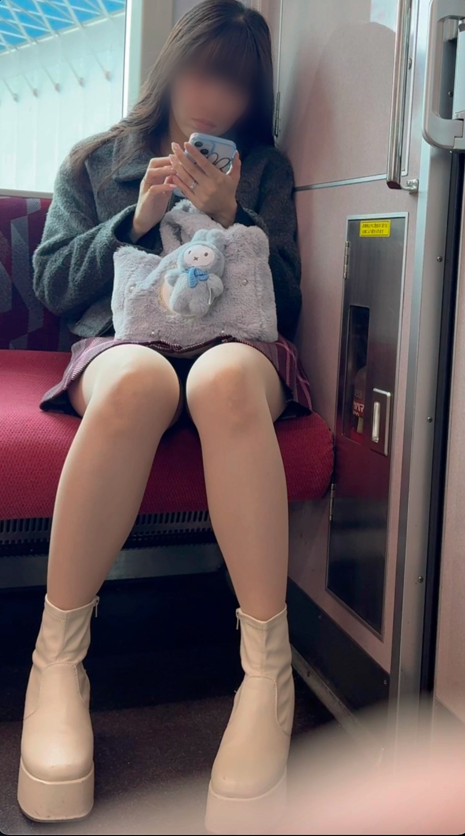 【再販】デルタゾーンの真髄：S級美人お姉さんの黒パン×パンスト真正面密着